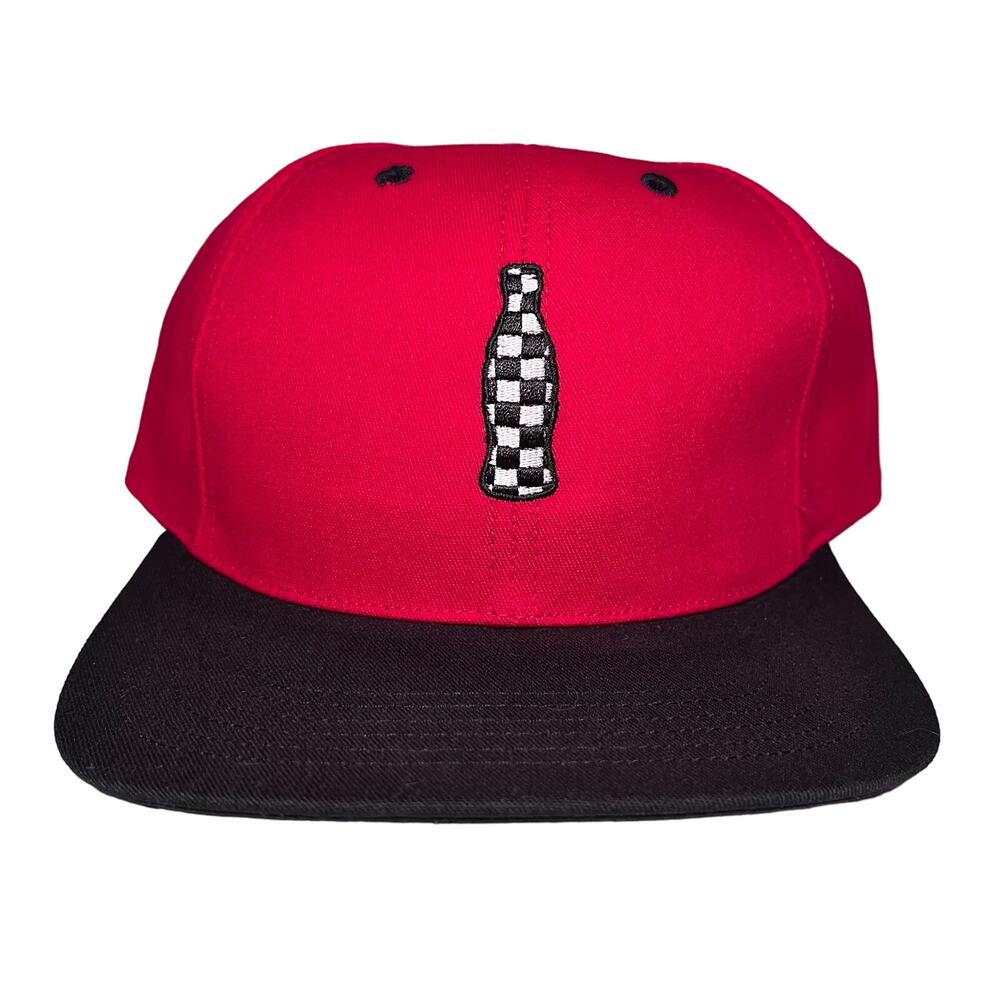 Rare Vintage Coca-Cola Official Soft Drink of NASCAR Snapback Hat made In USA